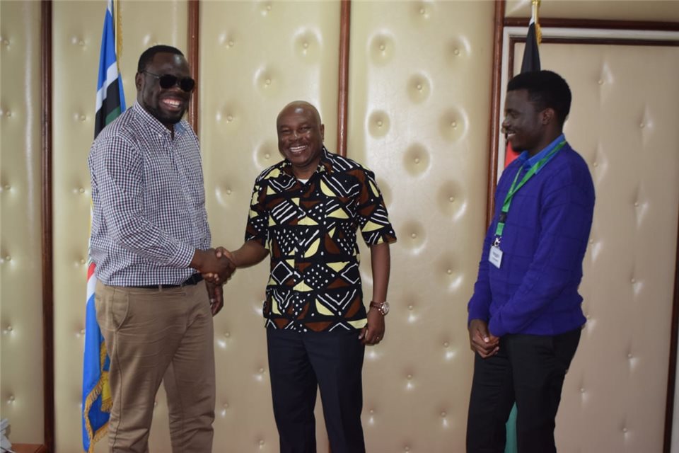Image retained with the archived article: Youth Devolution Festival Delegation Meets PS Shadrack Mwadime